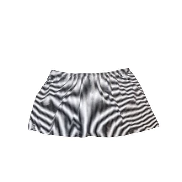 Cacique Swim Lane Bryant Blue & White Nautical Stripe Swim Skirt Sz: 22 - Picture 6 of 8